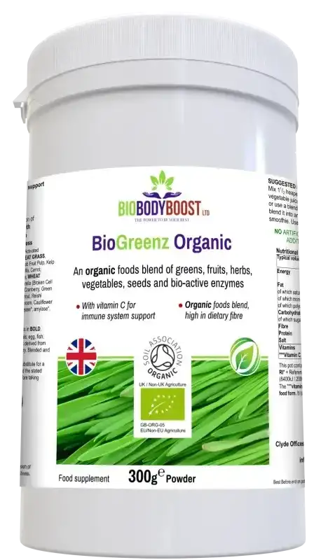 BioGreenz Organic Green Meal Shake | Nutrition & Energy UK