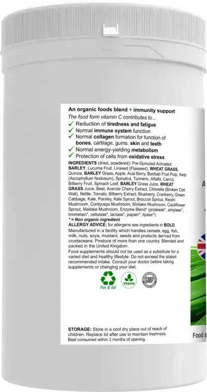 BioGreenz Organic Green Meal Shake | Nutrition & Energy UK