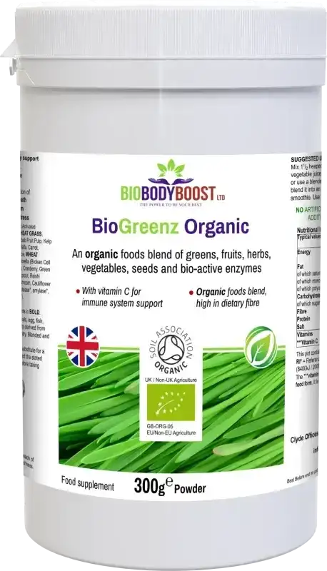 BioGreenz Organic Green Meal Shake | Nutrition & Energy UK