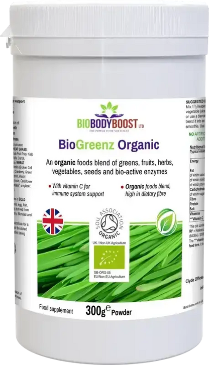 BioGreenz Organic Green Meal Shake | Nutrition & Energy UK