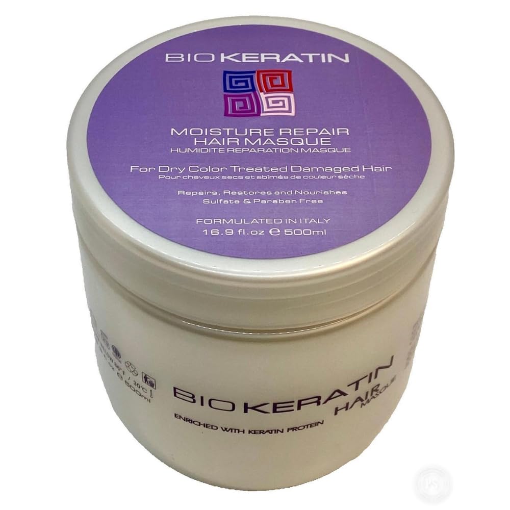 Biokeratin Moisture Repair Hair Masque – 16.9 oz | Sulfate & Paraben Free