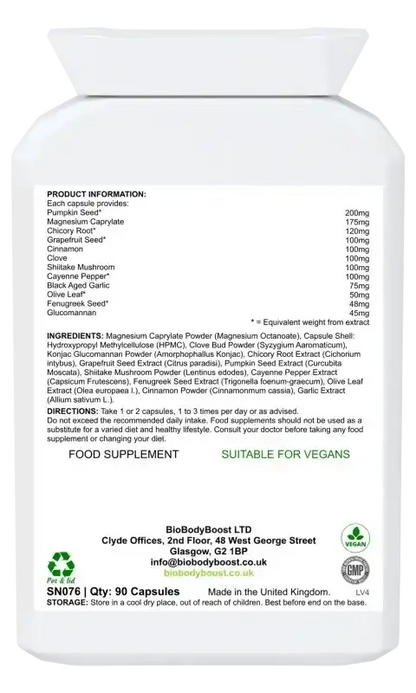 BioKlenz Herbal Detox & Gastrointestinal Care Supplement UK