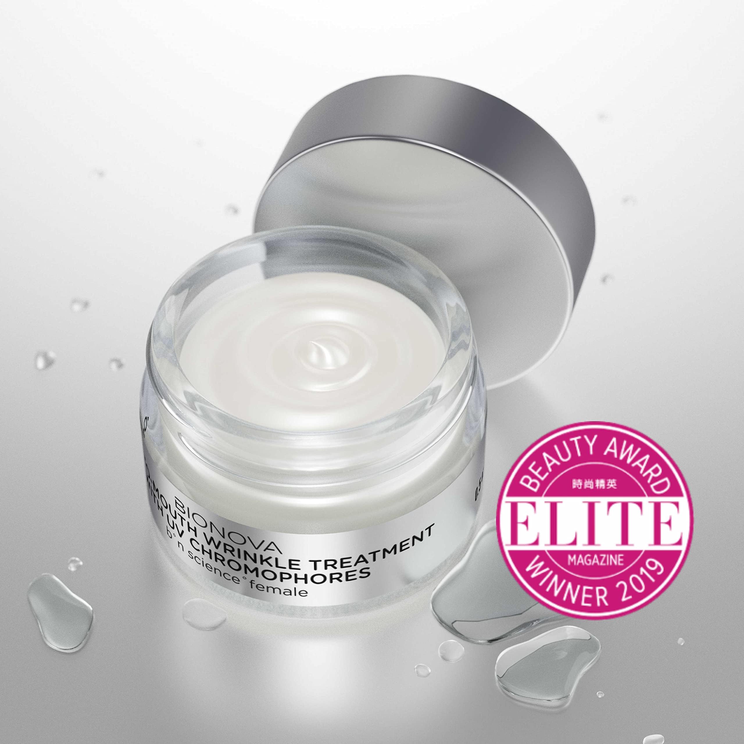 BIONOVA Nose-to-Mouth Wrinkle Treatment with UV Chromophores – Reduce Fine Lines & Lip Wrinkles (0.5 oz)