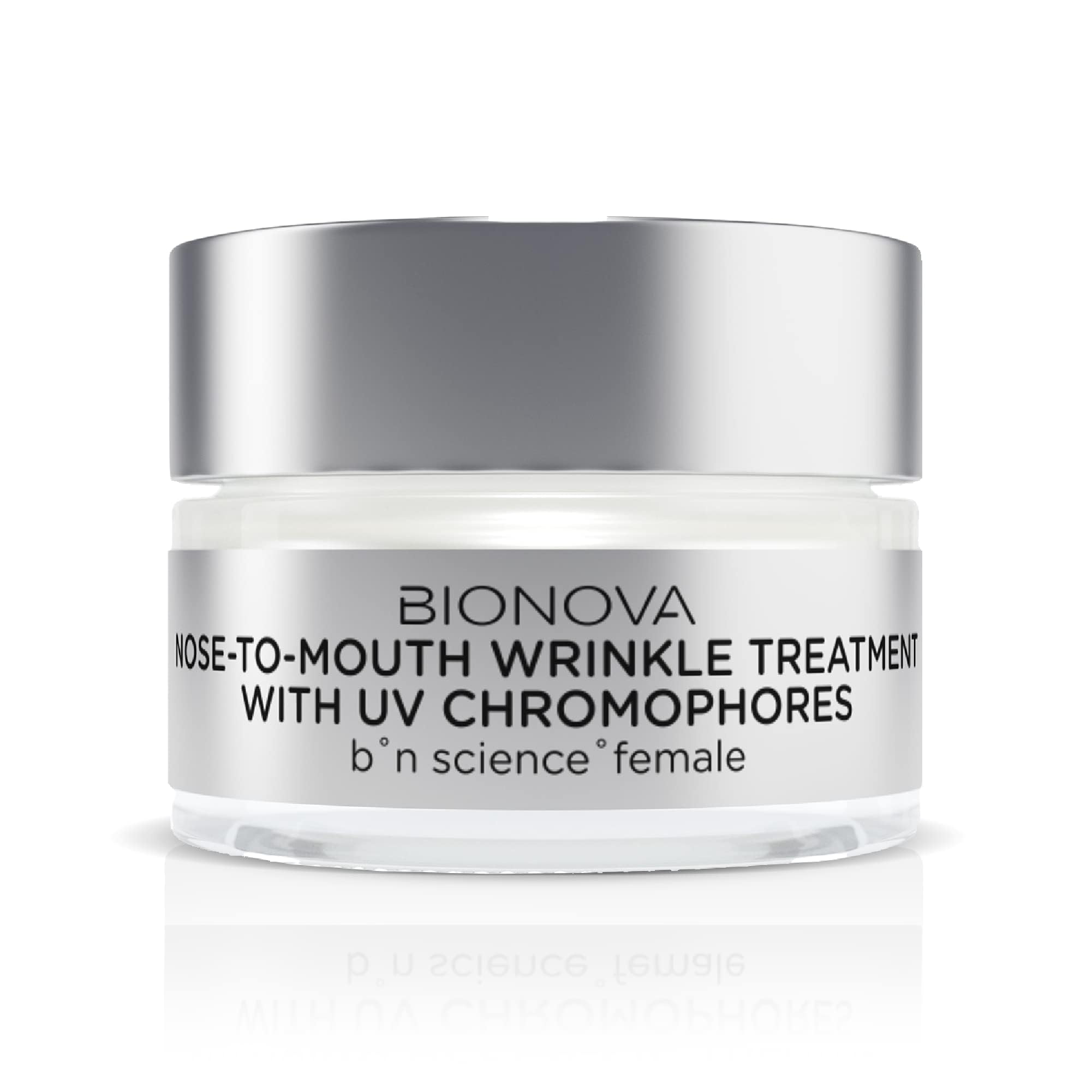 BIONOVA Nose-to-Mouth Wrinkle Treatment with UV Chromophores – Reduce Fine Lines & Lip Wrinkles (0.5 oz)