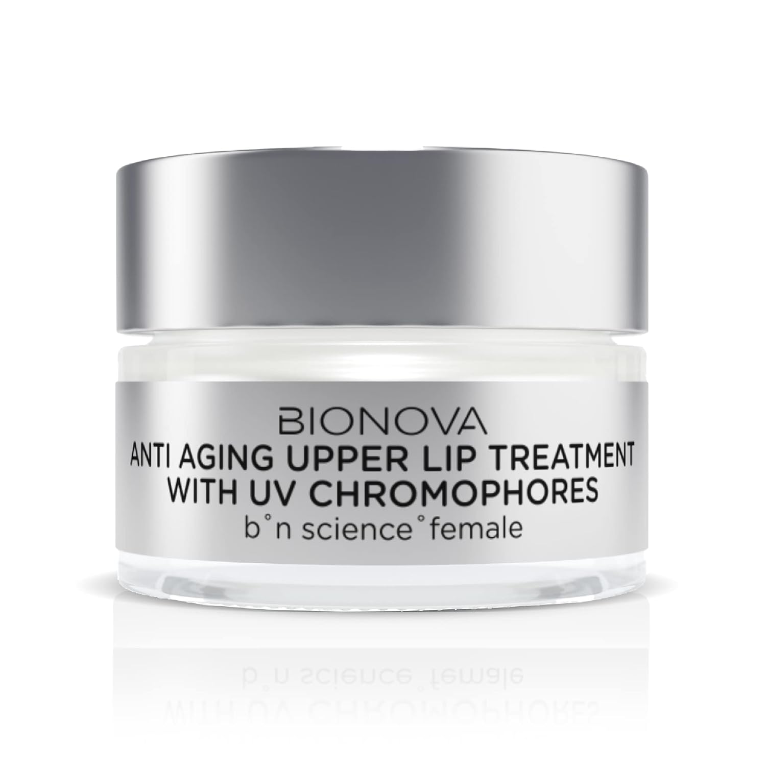 BIONOVA Anti-Aging Upper Lip Treatment with UV Chromophores – Reduce Lip Lines & Prevent Lipstick Bleed (0.5 oz)