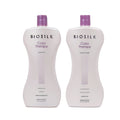 BioSilk Color Therapy Shampoo & Conditioner Duo — Color Protection, Silk Protein & Moisture, 34 Oz (Pack of 2)