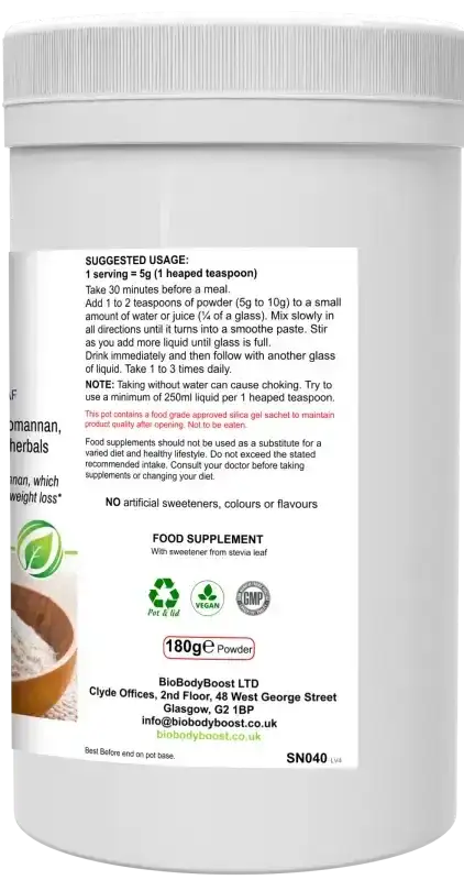 BioSlim High Dietary Fibre | Weight & Cholesterol Support UK
