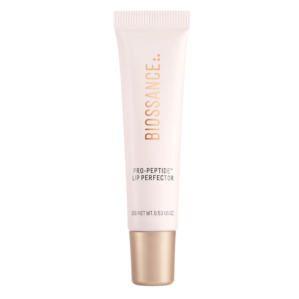 BIOSSANCE Pro-Peptide Lip Perfector – Vegan Lip Balm with Hyaluronic Acid