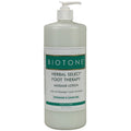 Biotone Herbal Foot Massage Lotion – 32 oz | Cooling, Non-Greasy Foot Care