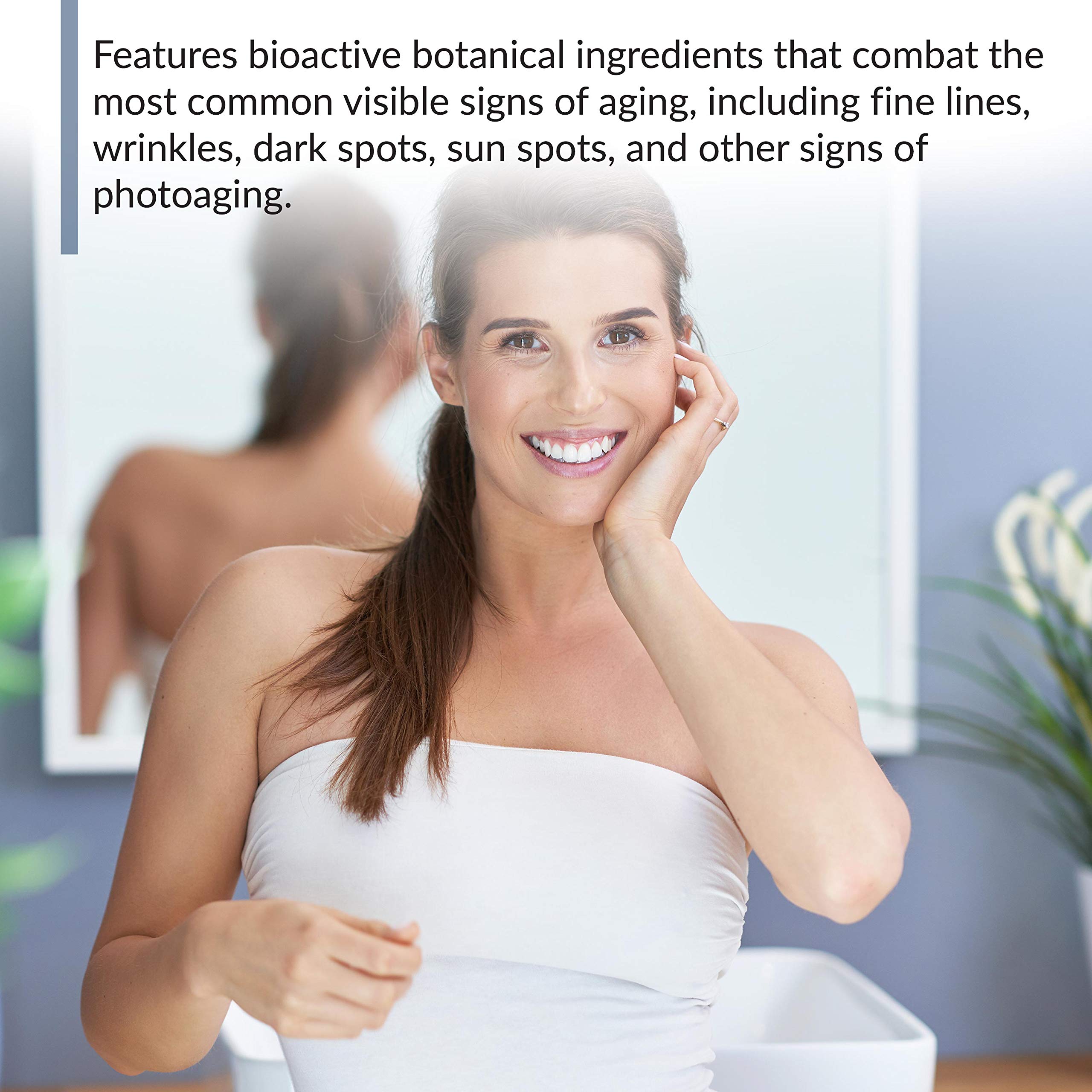BioTrust Ageless Glow: Plant-Based Anti-Aging Serum with Vitamin C & Hyaluronic Acid