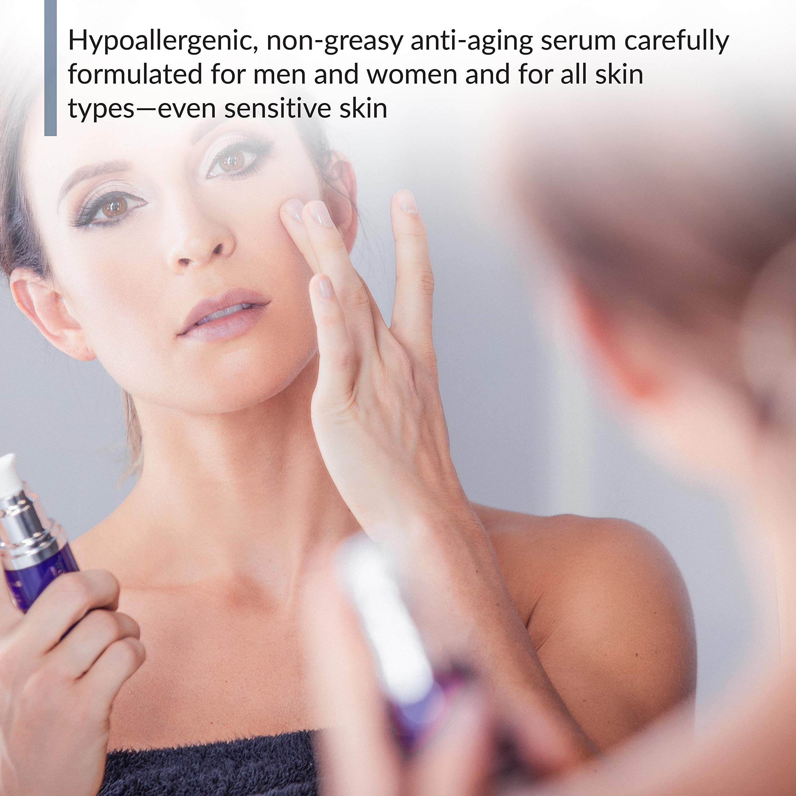 BioTrust Ageless Glow: Plant-Based Anti-Aging Serum with Vitamin C & Hyaluronic Acid