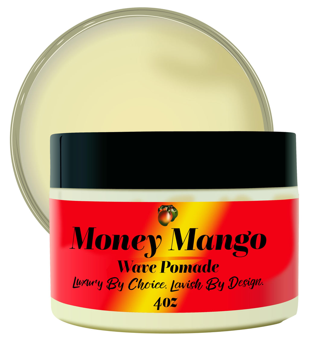 Black Lavish Essentials Ultra-Smooth 360 Wave Pomade – Deep Waves, Strong Hold & Shine | Money Mango Pomade 4oz