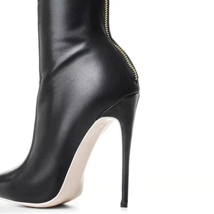 Women’s Over Knee Stretch Boots – 11cm High Heel