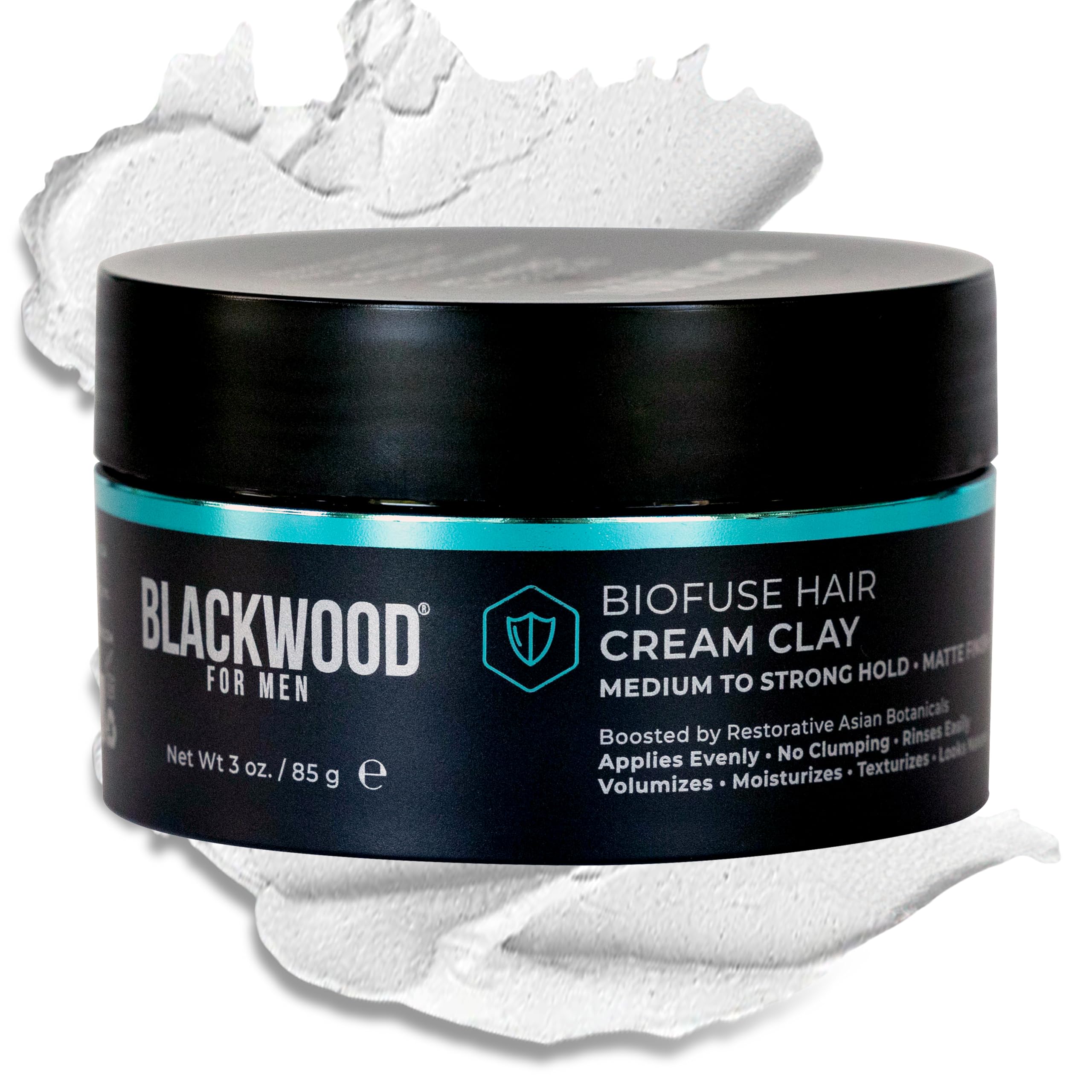 Blackwood For Men BioFuse Hair Cream Clay — Matte Finish Styler (3oz)