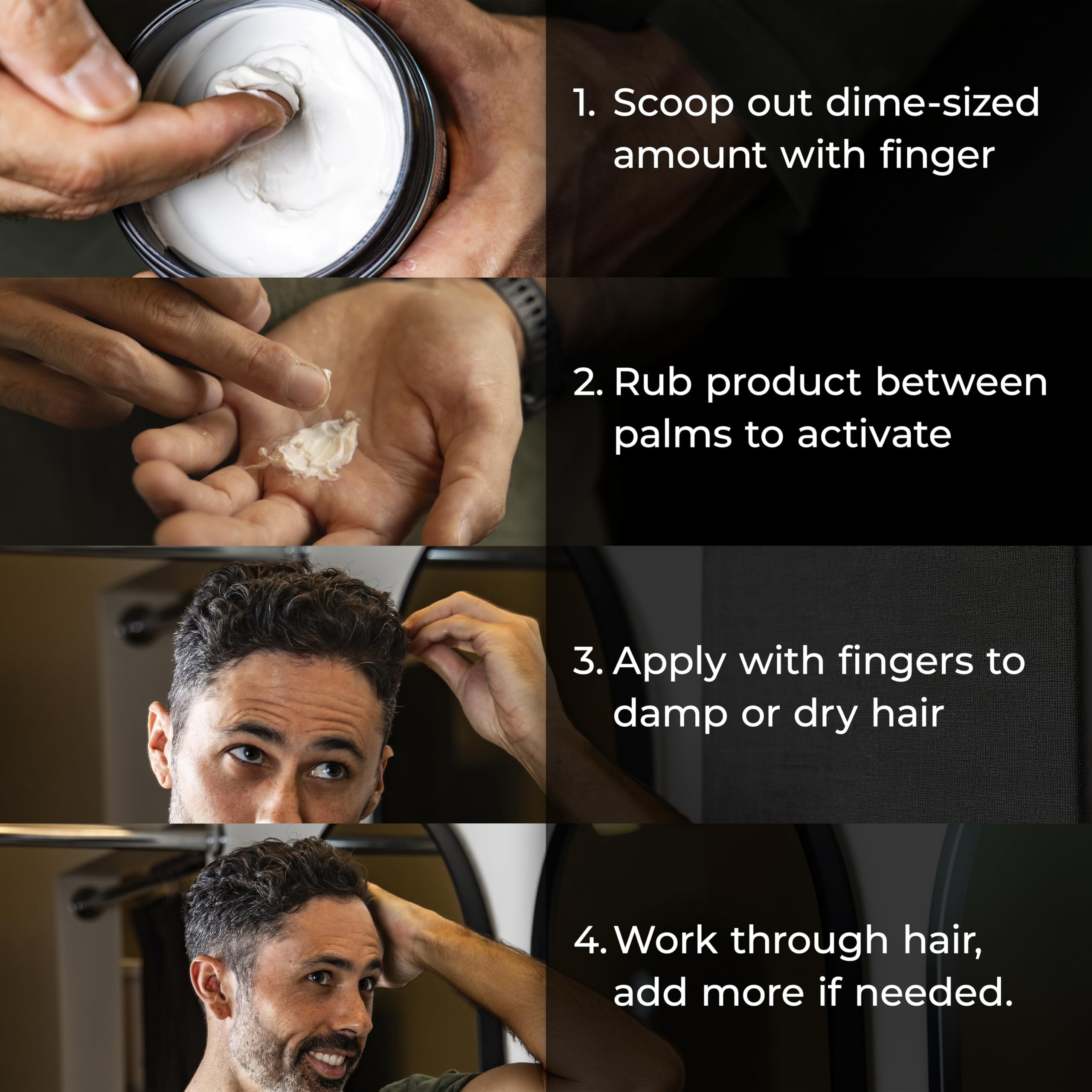 Blackwood For Men BioFuse Hair Cream Clay — Matte Finish Styler (3oz)