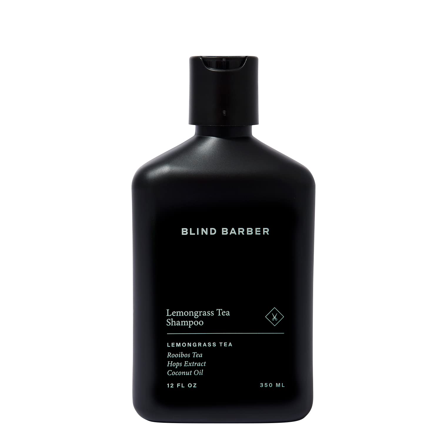 Blind Barber Lemongrass Tea Daily Clarifying Shampoo for Men — Sulfate-Free, Minty Fresh, Hair Thickening Cleanse (12 oz)