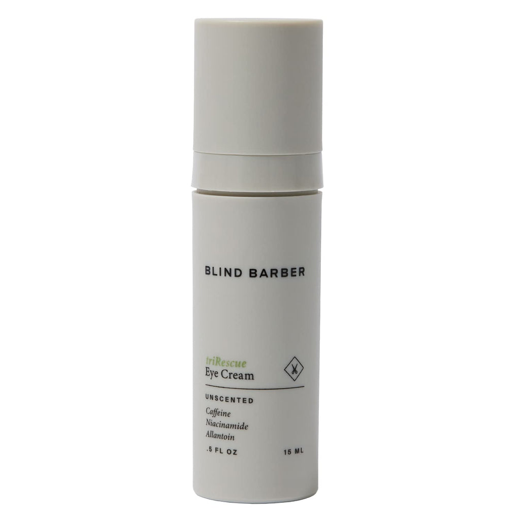 Blind Barber triRescue Eye Cream for Men – Caffeine, Niacinamide & Allantoin (0.5 oz)