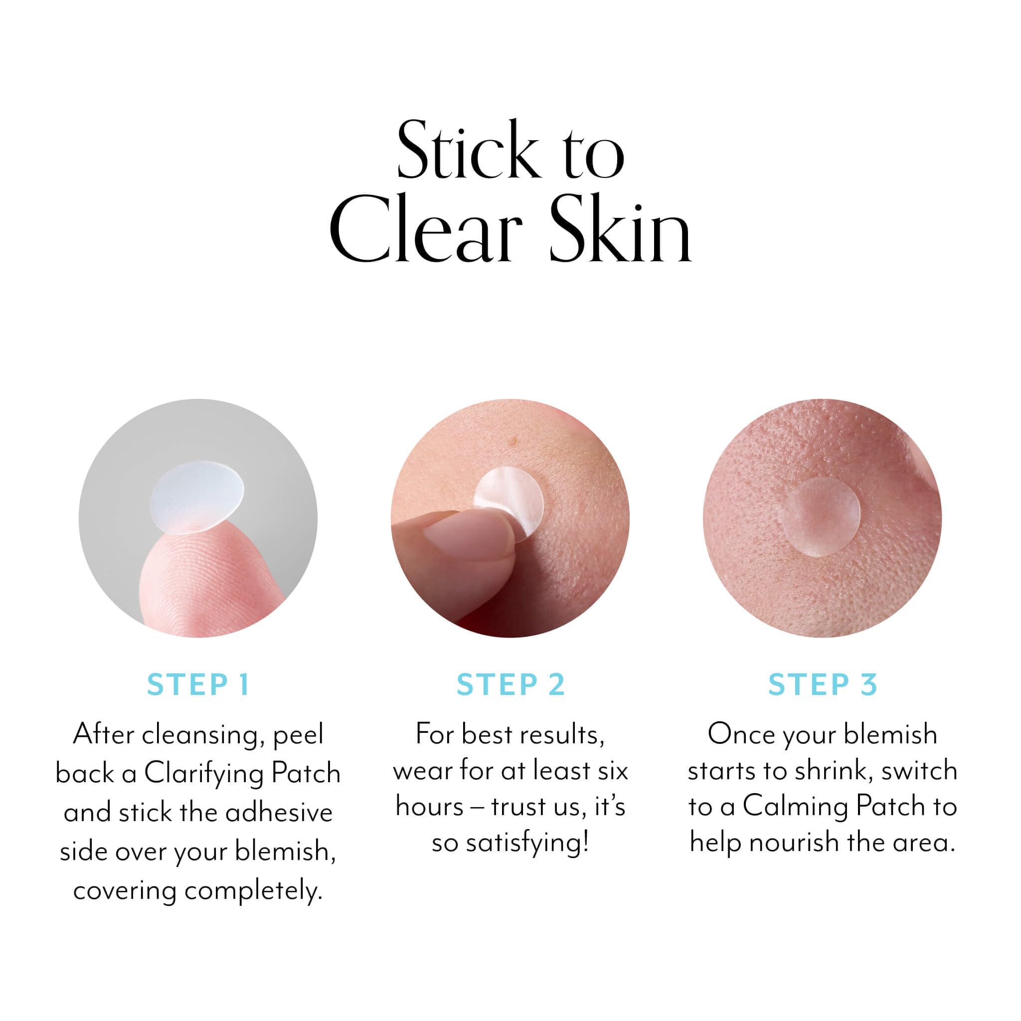 Bliss Clear Genius Blemish Patches – Salicylic Acid & Zinc for Fast Relief & Prevention, Clarifying Spot Treatment - 3 Pack