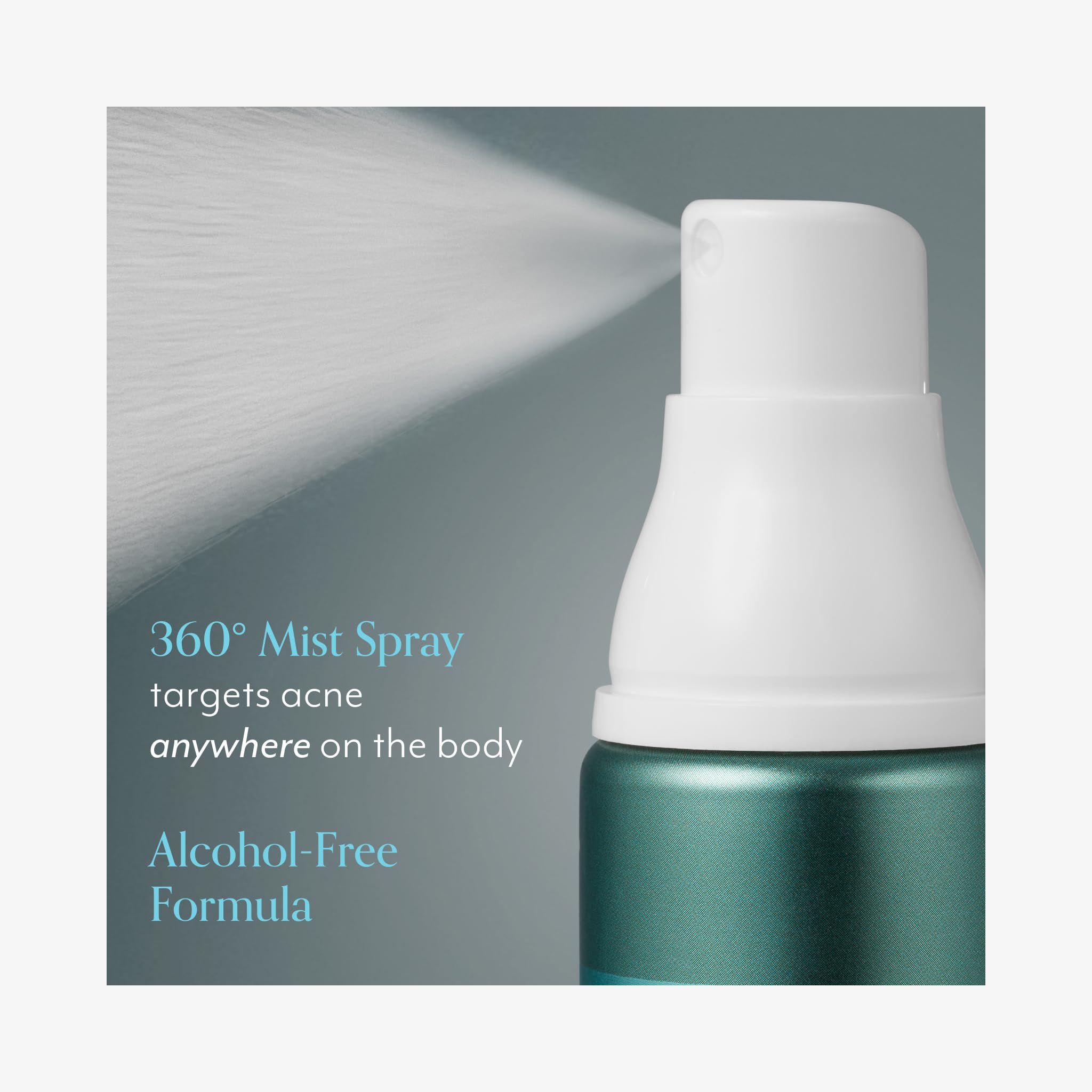 Bliss Clear Genius Body Acne Spray – 3.5 Fl Oz, 2% Salicylic Acid + Niacinamide
