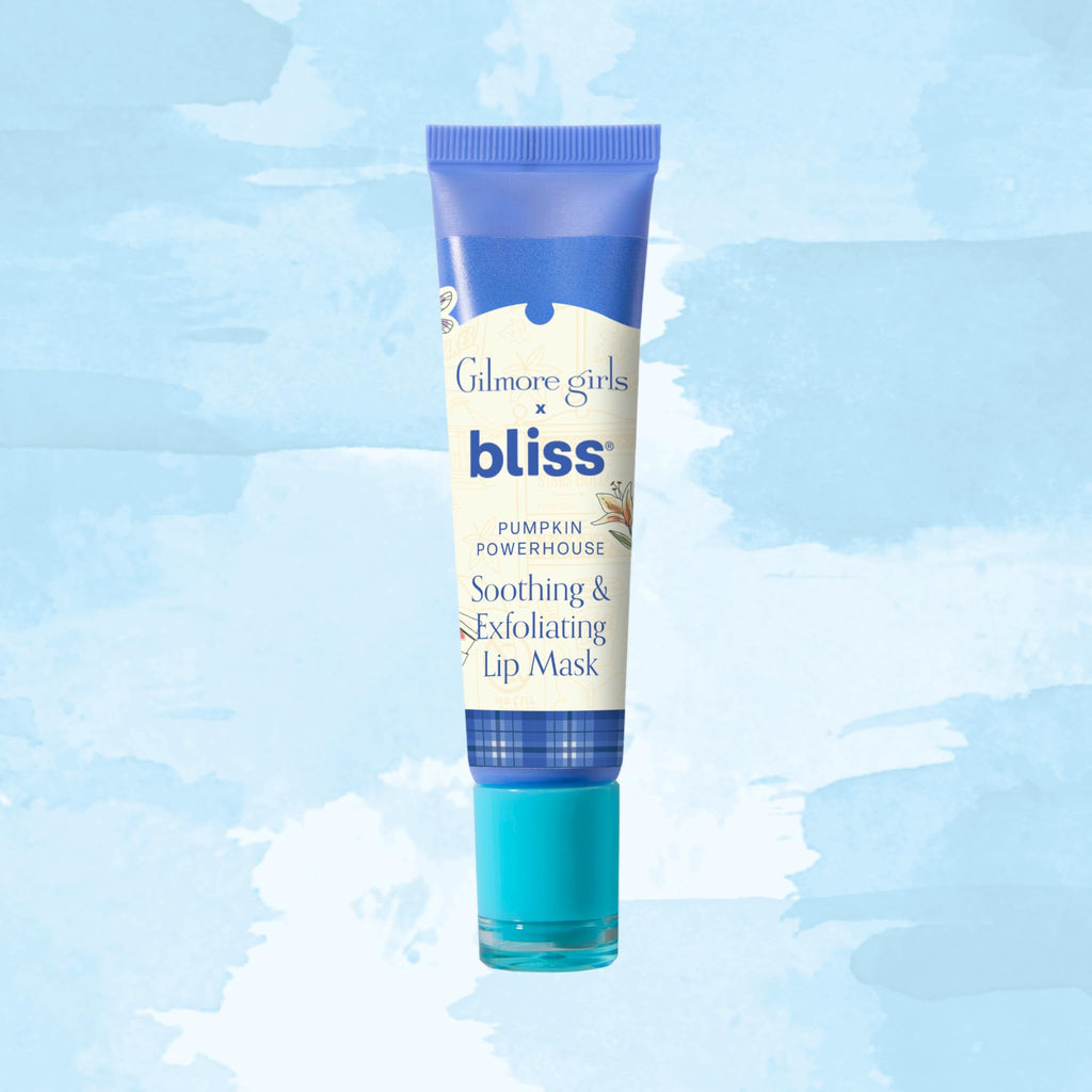 Bliss Gilmore Girls Pumpkin Powerhouse Exfoliating Lip Mask | Overnight Hydration for Dry Lips