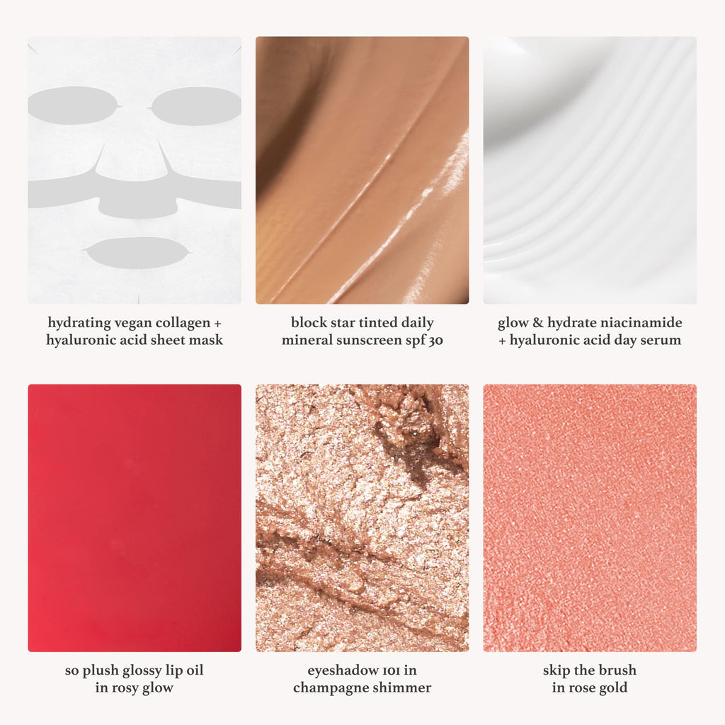 Bliss x Julep Makeup Kit – Hydrating Skincare & Quick-Glow Makeup Set