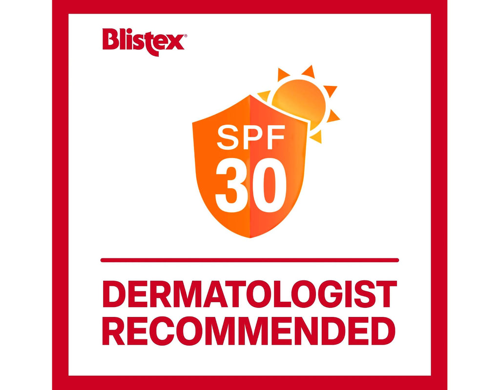 Blistex Five Star SPF 30 Lip Protectant – Pack of 12, 0.15 oz Tubes