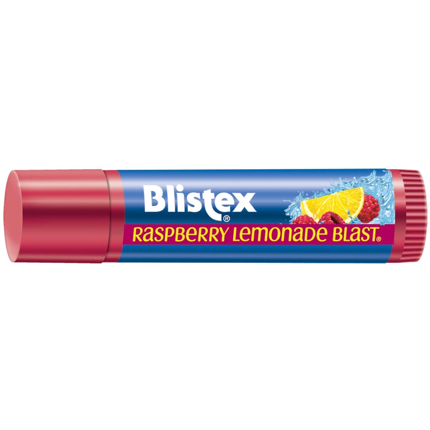 Blistex Raspberry Lemonade Blast Lip Balm – 0.15 oz, Pack of 12 | Hydrates & Refreshes