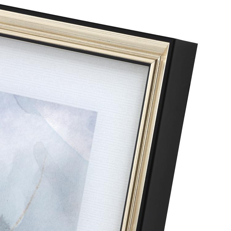 Blue Framed Wall Art Print 70*70cm