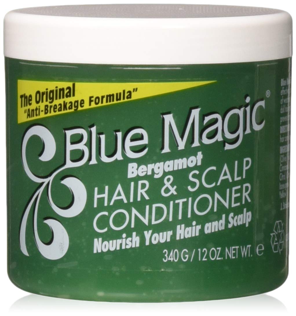 Blue Magic Bergamot Hair & Scalp Conditioner — 12 oz (340 g) Pack of 6