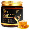 Blue Sea Sky Beef Tallow Skin Moisturizer – Handmade Whipped Tallow for Face, Hands & Body (4 oz)