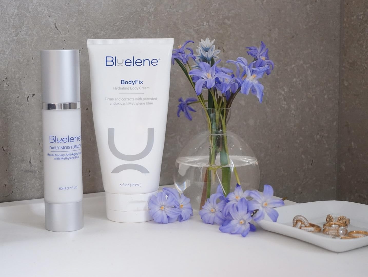 Bluelene Anti Aging Daily Moisturizer – Gentle Methylene Blue Face Cream for Sensitive Skin (50ml)