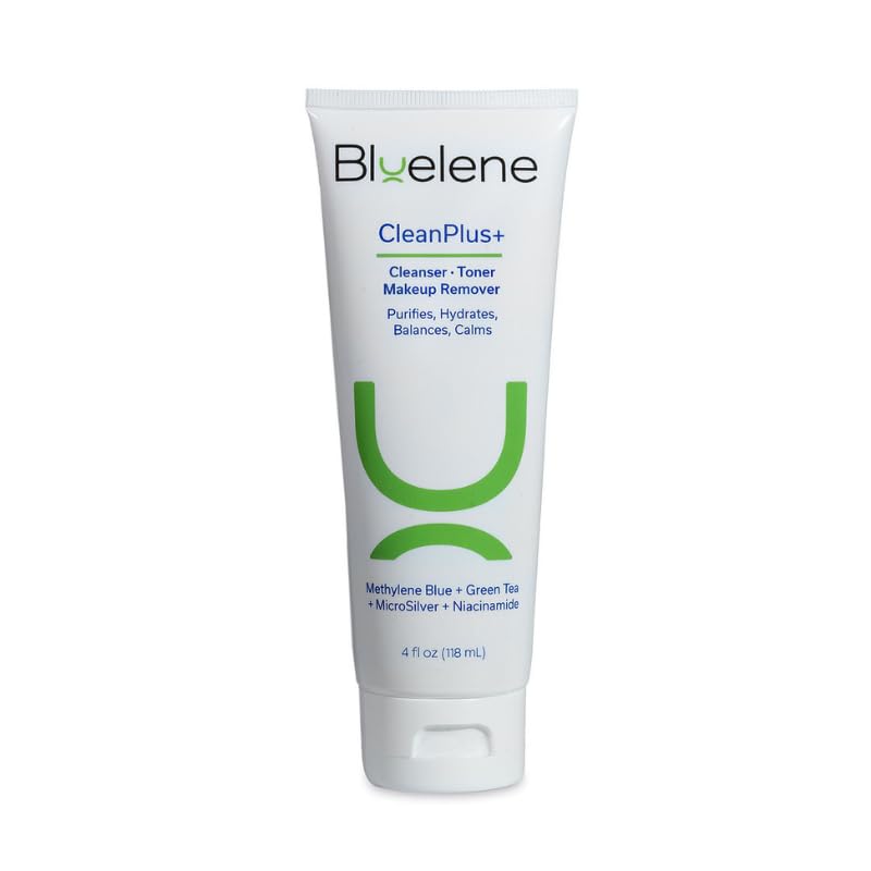 Bluelene CleanPlus+ Face Cleanser & Toner with Methylene Blue