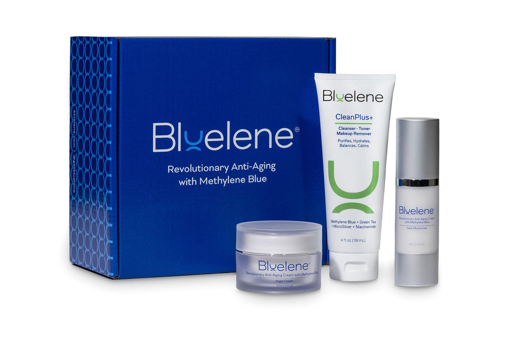 Bluelene CleanPlus+ Face Cleanser & Toner with Methylene Blue