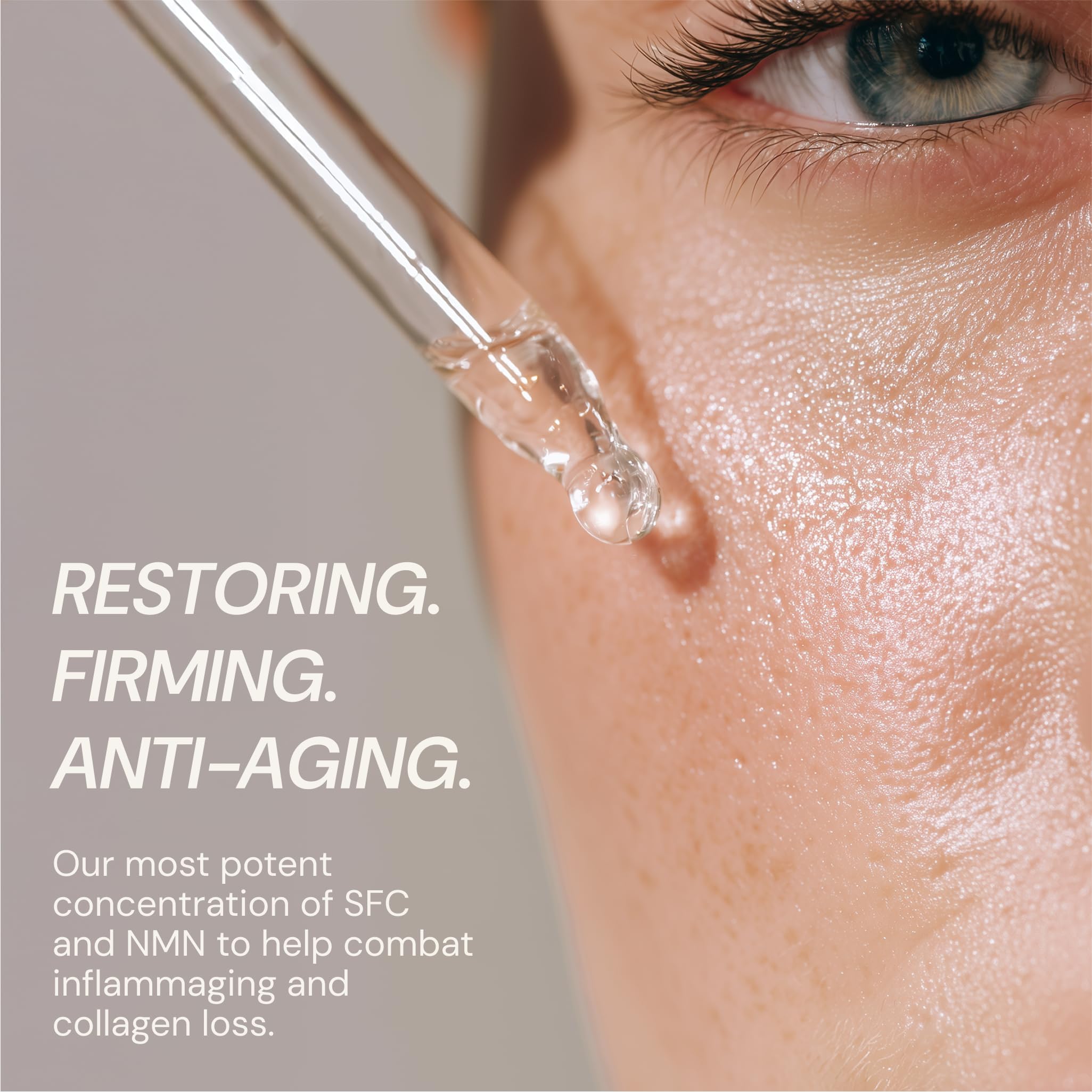 Blueprint Bryan Johnson Facial Serum with SFC & NMN – Age-Defying & Hydration