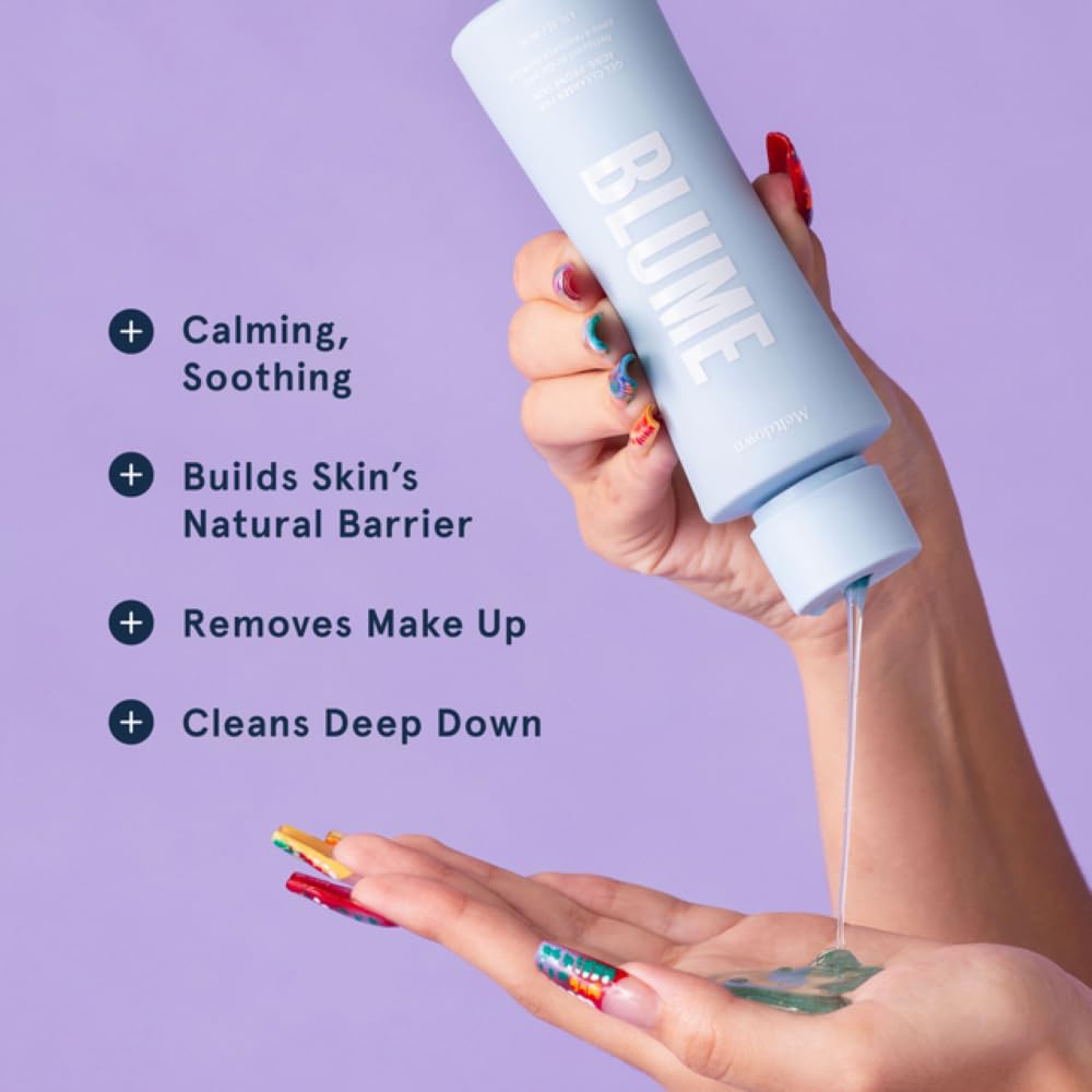 Blume Meltdown Salicylic Acid Cleanser — Balancing Gel for Oily Skin | Hydrating with Ceramides