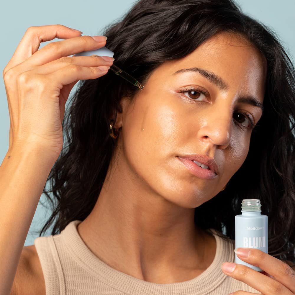 Blume Meltdown - Blue Tansy Face Oil for Acne & Pore Minimizing | Hydrating, Skin-Smoothing Serum