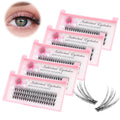 Bodermincer 20D False Eyelashes 0.07mm | Natural D Curl, 8–22mm | 5 Packs Bulk