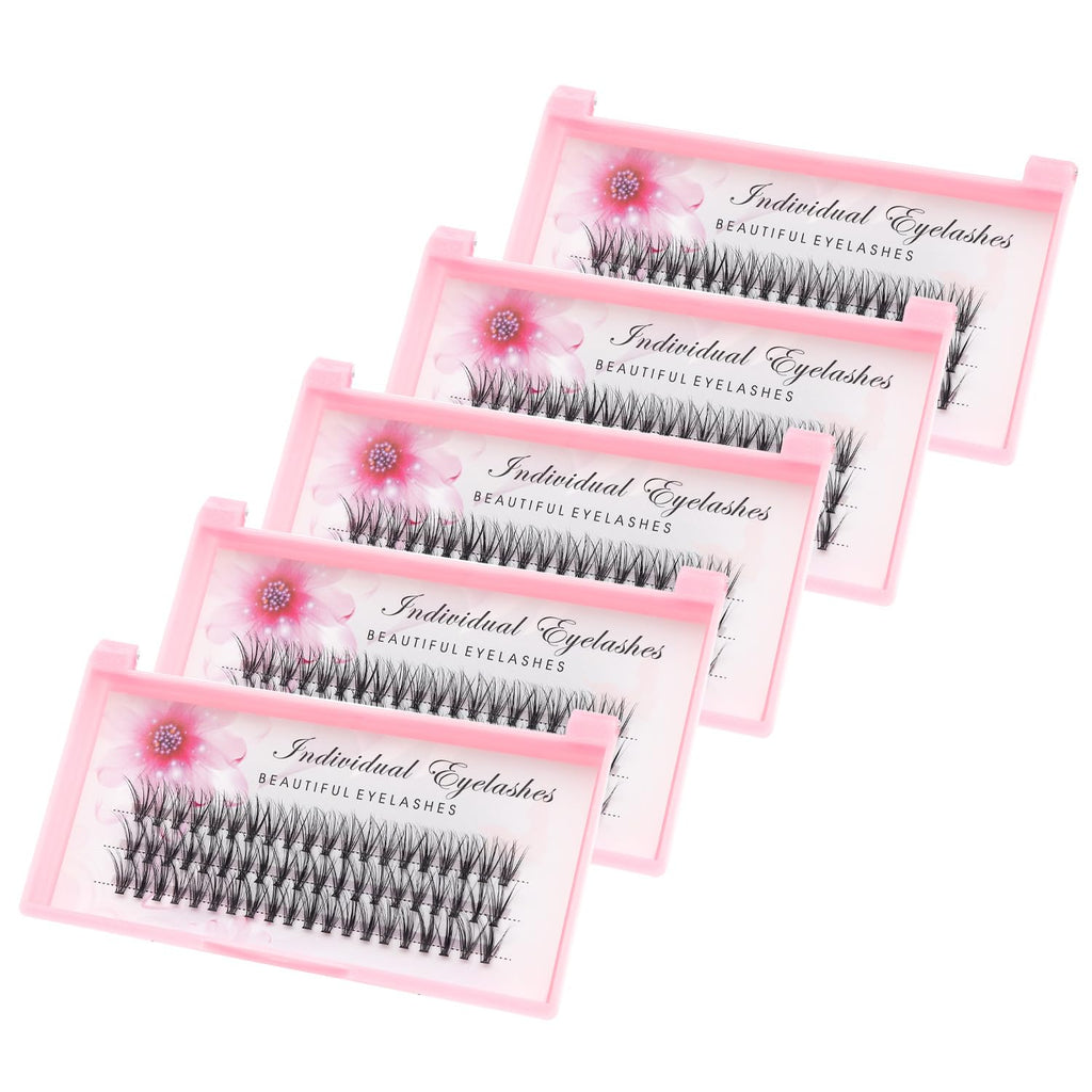 Bodermincer 20D False Eyelashes 0.07mm | Natural D Curl, 8–22mm | 5 Packs Bulk