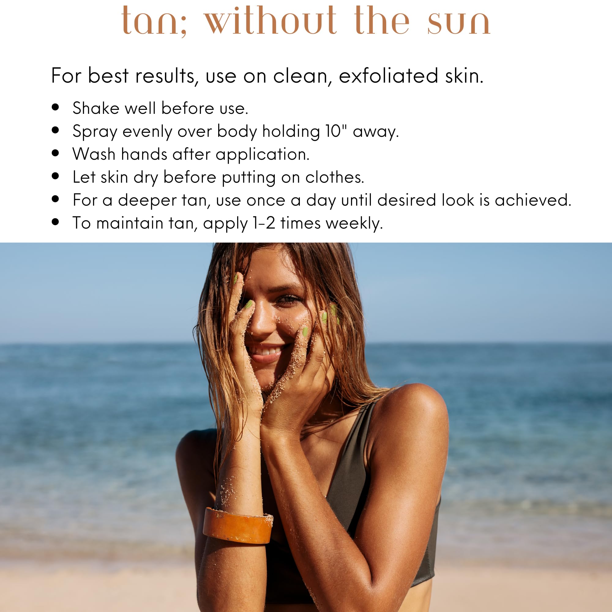 Body Drench Quicktan Quick Tan Bronzing Spray – Medium Dark, Fast-Drying Self-Tanner (6 oz, Pack of 2)