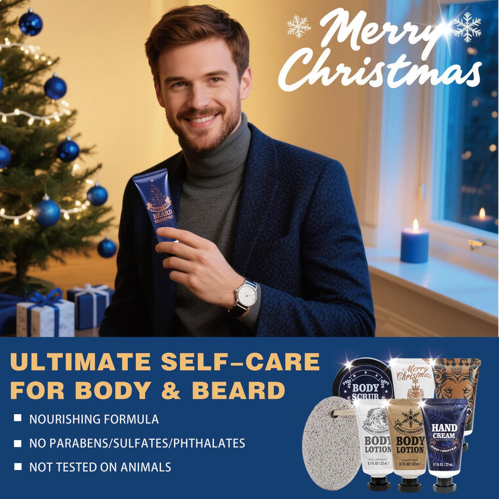BODY & EARTH Advent Calendar 2025 – 24-Day Men's Skincare Gift