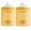 Body Prescriptions Men’s Exfoliating Scrub – Sandalwood Twin Pack, 21 oz x 2