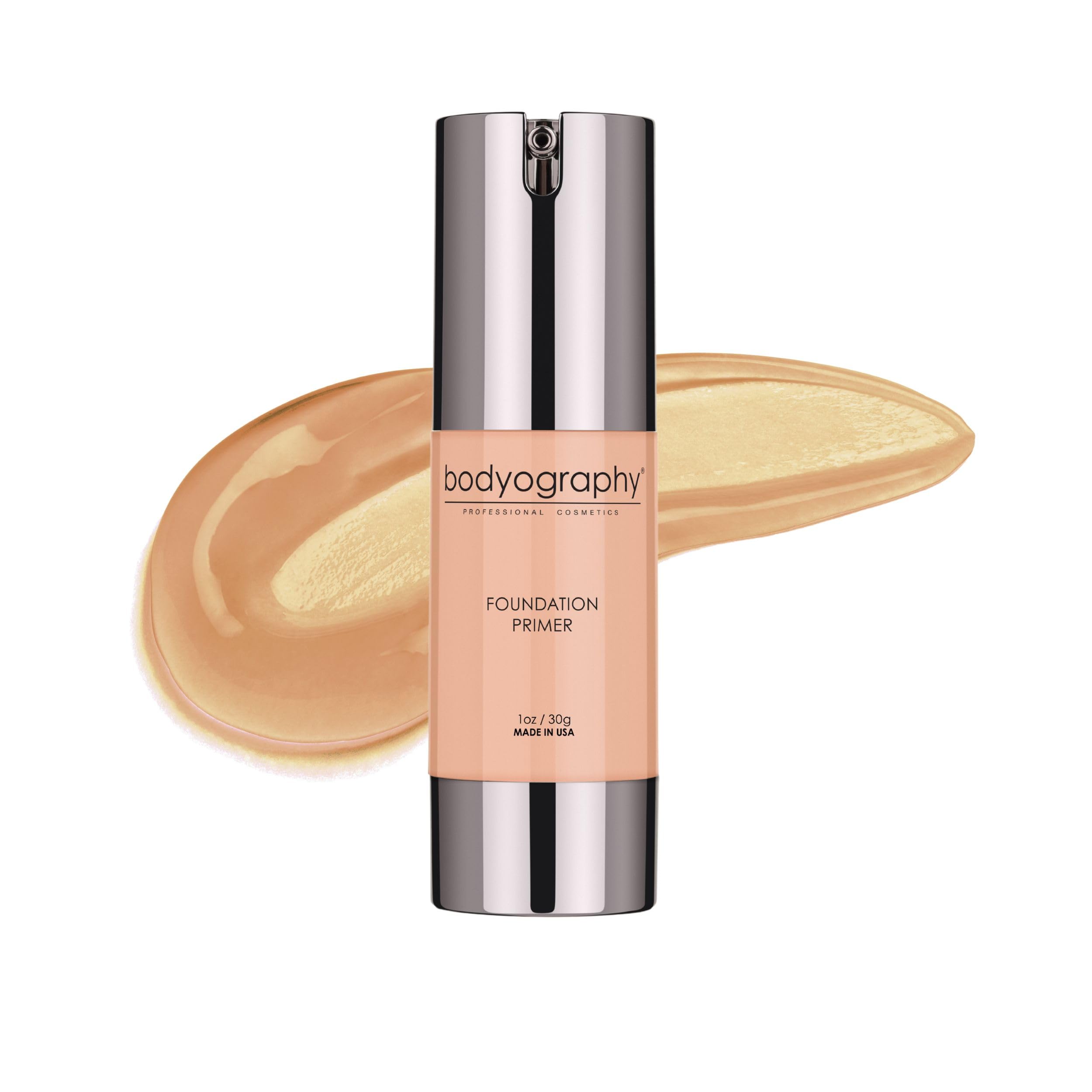 Bodyography Foundation Primer Neutral | Shine-Control Silky Base with Jojoba, Vitamin E, Grapeseed Oil