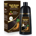 BOJICA Hair Dye Shampoo for Gray Hair Coverage – 3-in-1 Semi-Permanent Color Shampoo, Dark Brown
