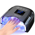 BOLASEN Cordless UV Nail Lamp 54W – Rechargeable LED Nail Dryer with Reflector & Magnetic Base