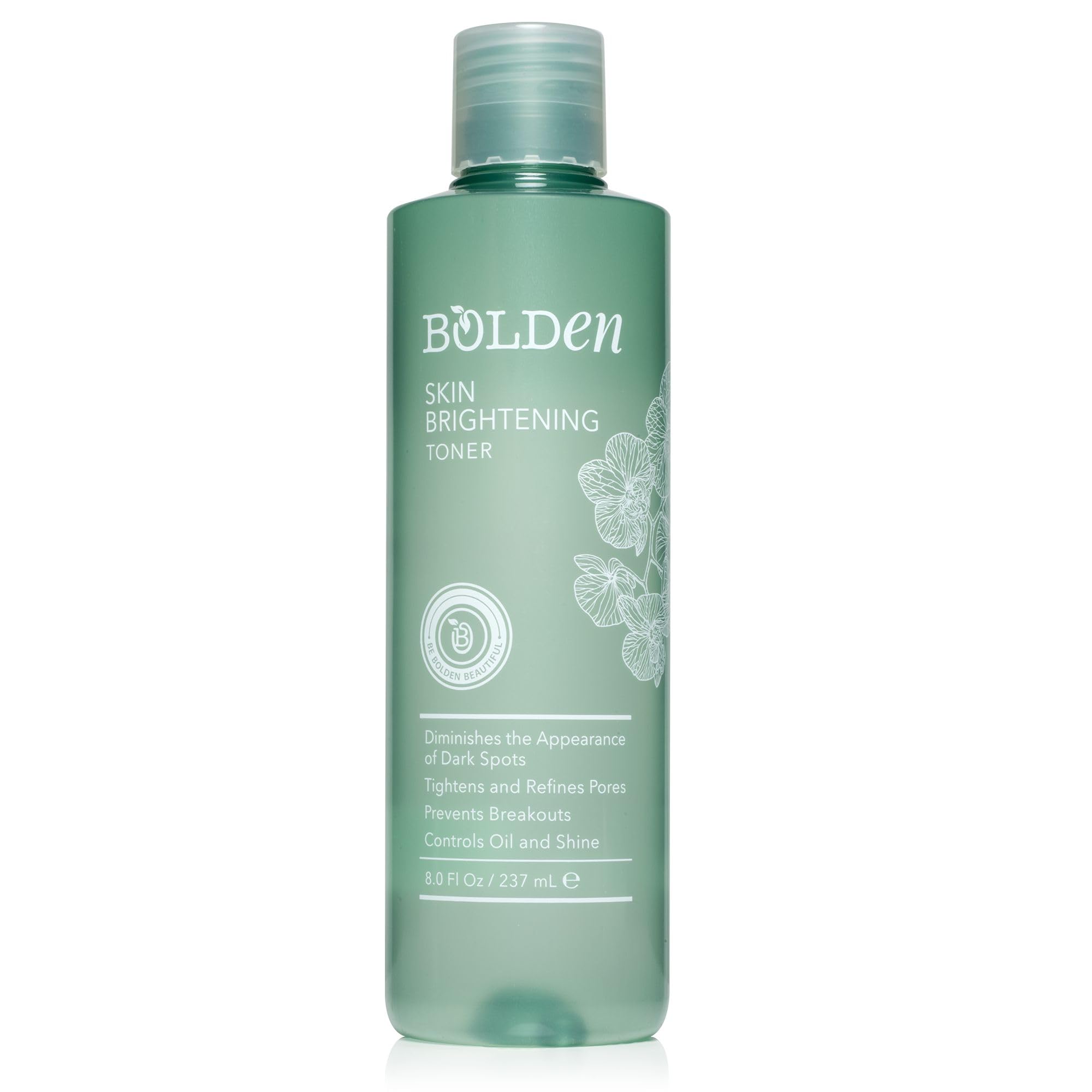 Bolden Skin Brightening Toner for Face – Exfoliating Toner for Oily Skin with Glycolic Acid, Niacinamide & Hyaluronic Acid | 8.0 Fl Oz