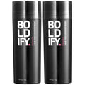 Boldify Hair Fibers (2 x 56g) – Instantly Fuller Hair, 14 Shades (Medium Brown)