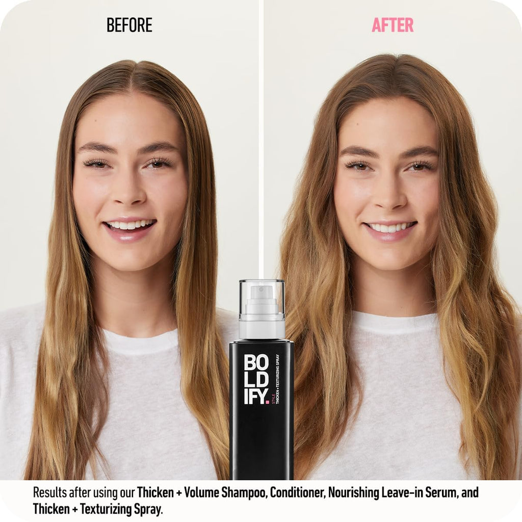 Boldify Hair Thickening Spray — Volume Booster & Texture Spray for Women & Men | 8oz