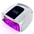 BOMOQING 96W Rechargeable UV LED Nail Lamp – Cordless, LCD, 4 Timers, Smart Sensor