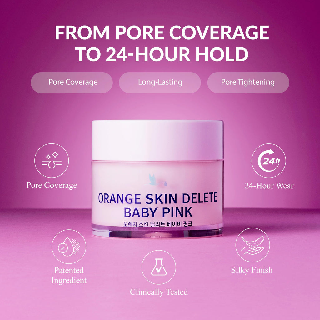 bonamedusa Orange Skin Delete Pore Primer – Baby Pink 30g