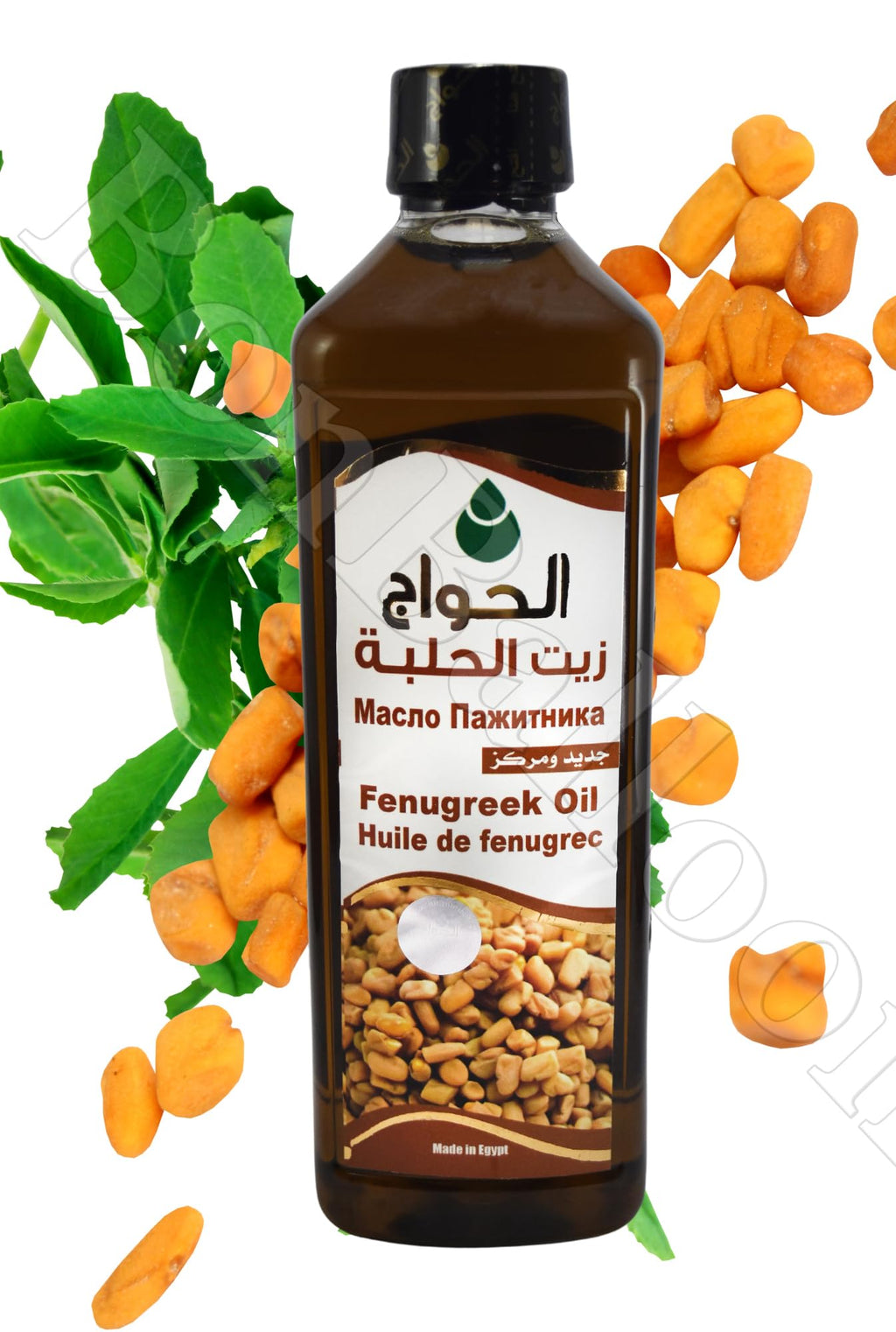 Bonballoon Fenugreek Oil & Watercress Oil Duo — Cold-Pressed, Undiluted (500 ml + 50 ml)